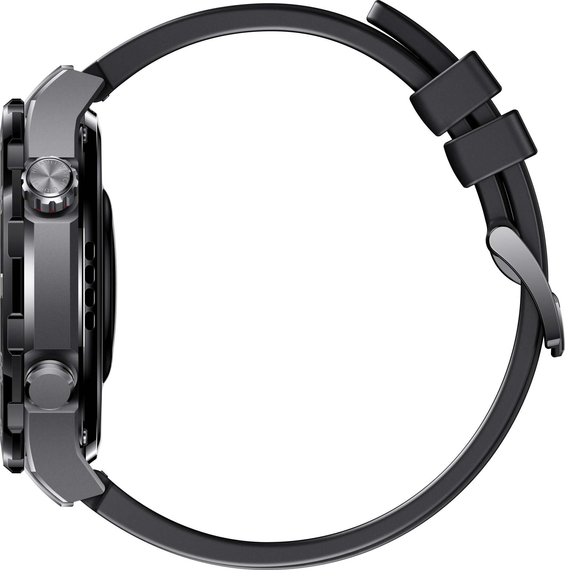 Умные часы Huawei Watch Ultimate Black HNBR Strap 55020AGP