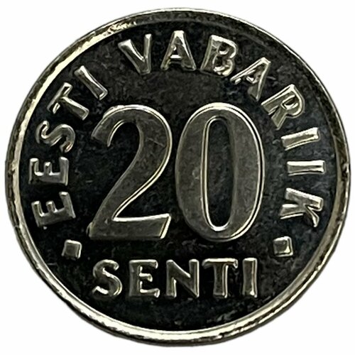 Эстония 20 сентов (сенти) 2003 г.