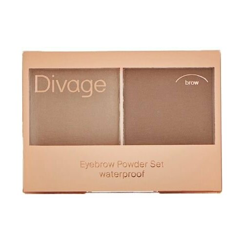Набор теней для бровей Divage Waterproof Brow Powder Set 1141₽