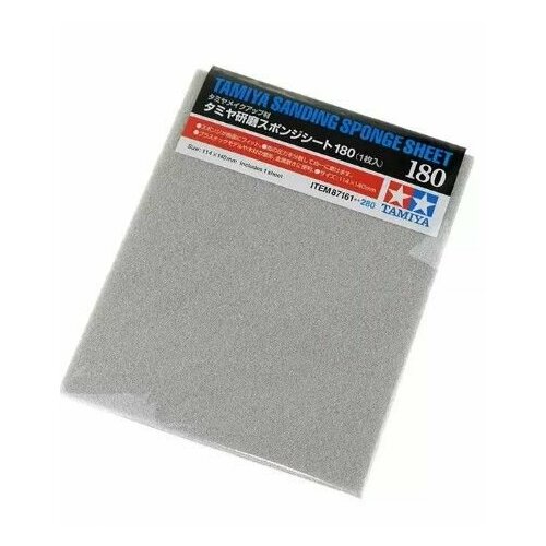 Шлифовальная губка пенополиэтилен толщиной 5 мм покрытый полирующими частицами с зернистостью Р180 1050₽