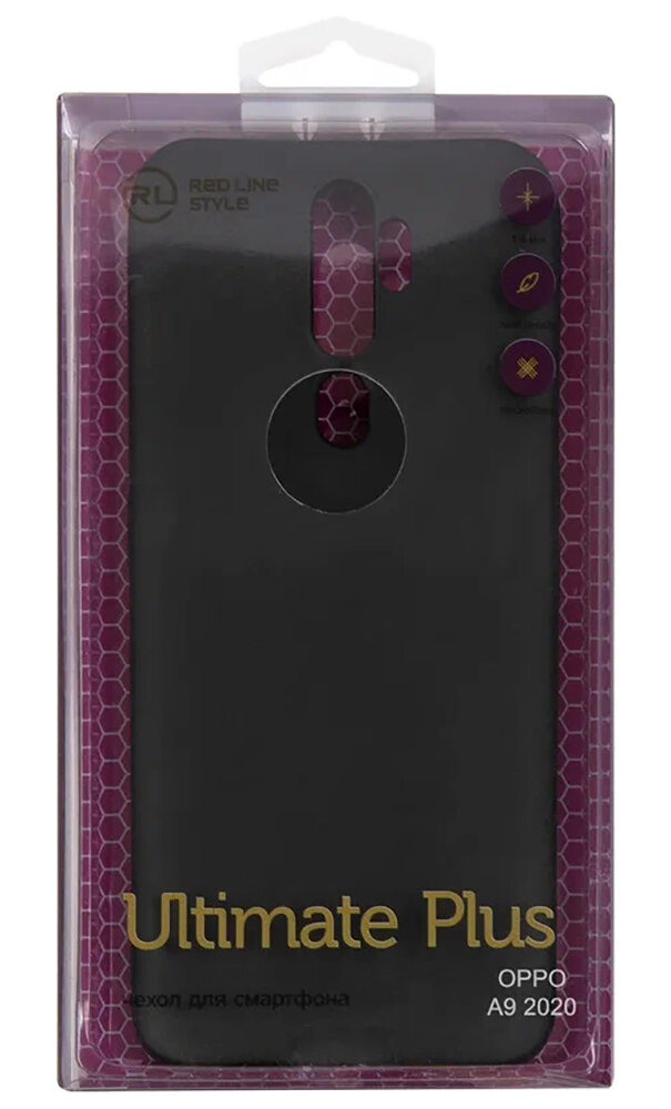 Чехол RedLine для Oppo A9 2020 Ultimate Plus Black УТ000021294 Red Line - фото №7