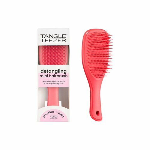 Tangle Teezer The Ultimate (Wet) Detangler Mini Pink Punch Расческа wet wet wet step by step the greatest hits 1 cd