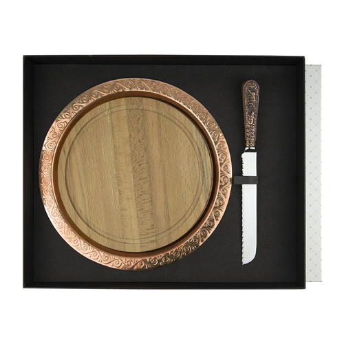 Набор для хлебной нарезки Охотничий с чернением 18166₽