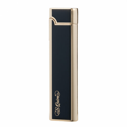 Зажигалка газовая кремниевая SQuire черная золотистая 1128₽