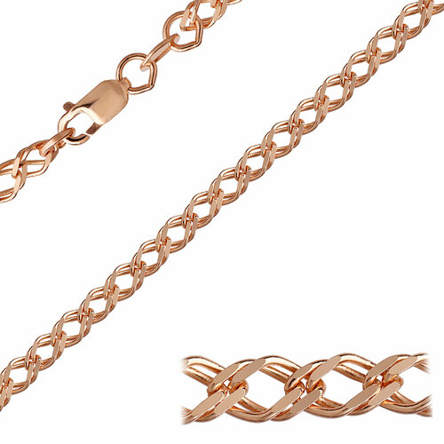 Цепь Юверос, золото, 585 проба, длина 45 см, средний вес 6.31 г