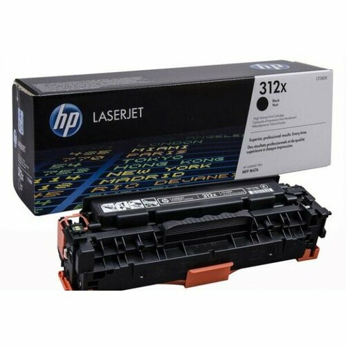 CF380X / CF380XC HP 312X Kартридж HP Черный для LaserJet Pro M476 (4400стр.) увеличенный объем