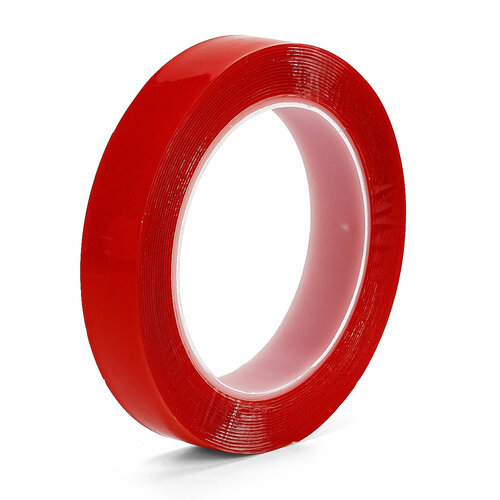 Лента клейкая двухсторонняя на акриловой основе 12мм х 5м росомаха 331₽