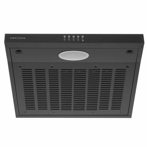 Вытяжка подвесная KRONA ERMINA 500 black PB черная 801000₽