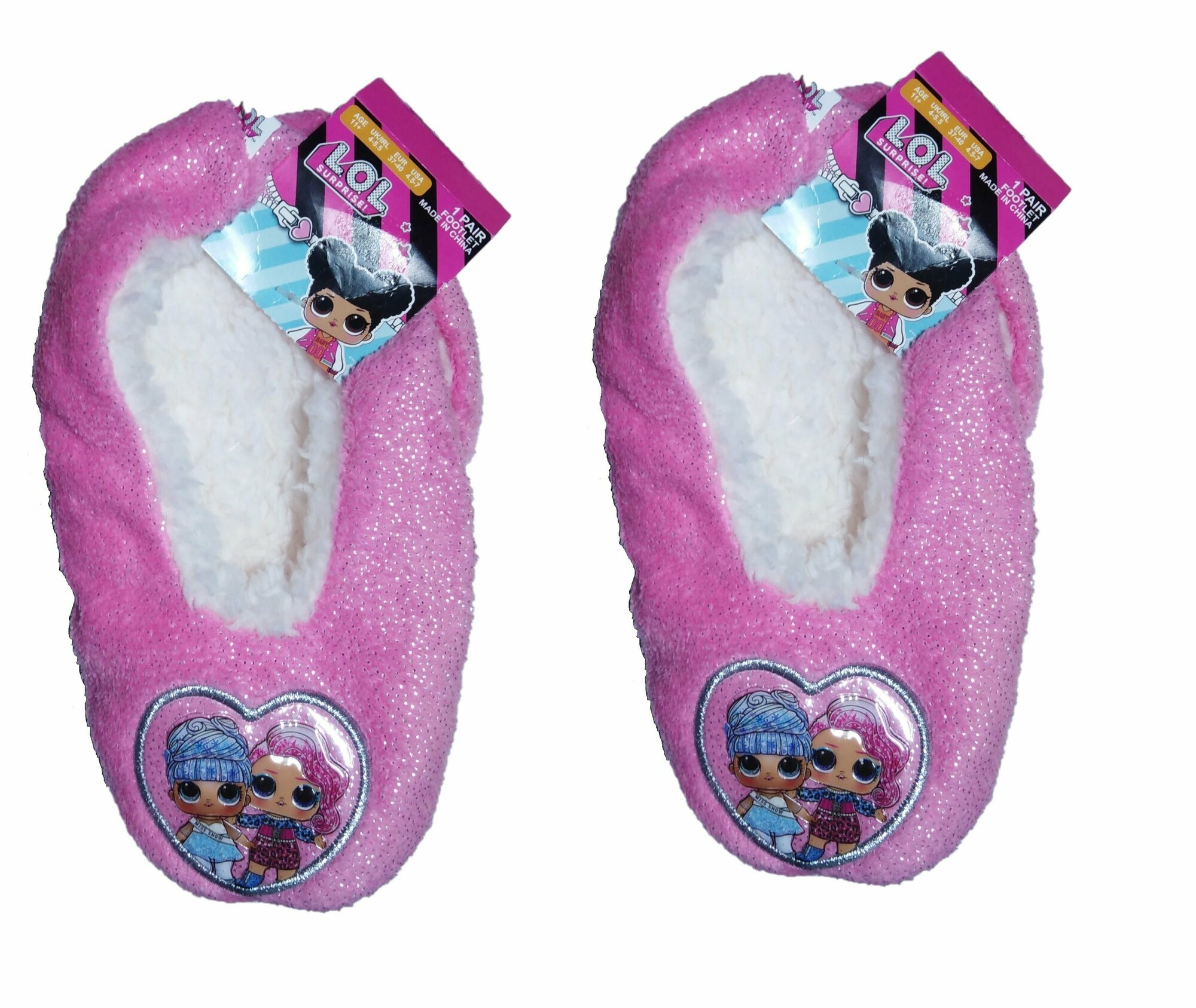 ЛОЛ Носки утепленные LOL Surprise р.37-40