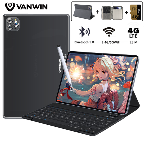 Планшетный пк с русской клавиатурой русская система подходит для игр просмотра видео праздничных подарков 1050000₽