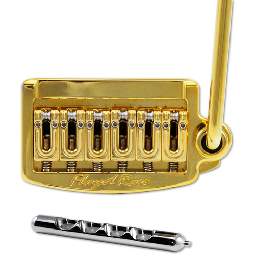 Тремоло система Floyd Rose Rail Tail Tremolo Wide, RT300W, золото