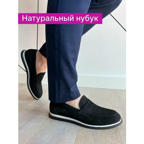 фото Мокасины reversal, размер 44, черный