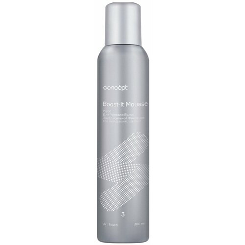 CONCEPT Мусс для укладки волос экстрасильной фиксации 2021 300 мл 1250₽