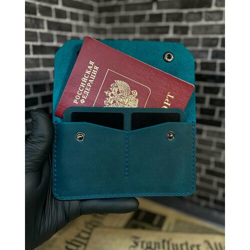 Документница для личных документов Grey Goose, бирюзовый