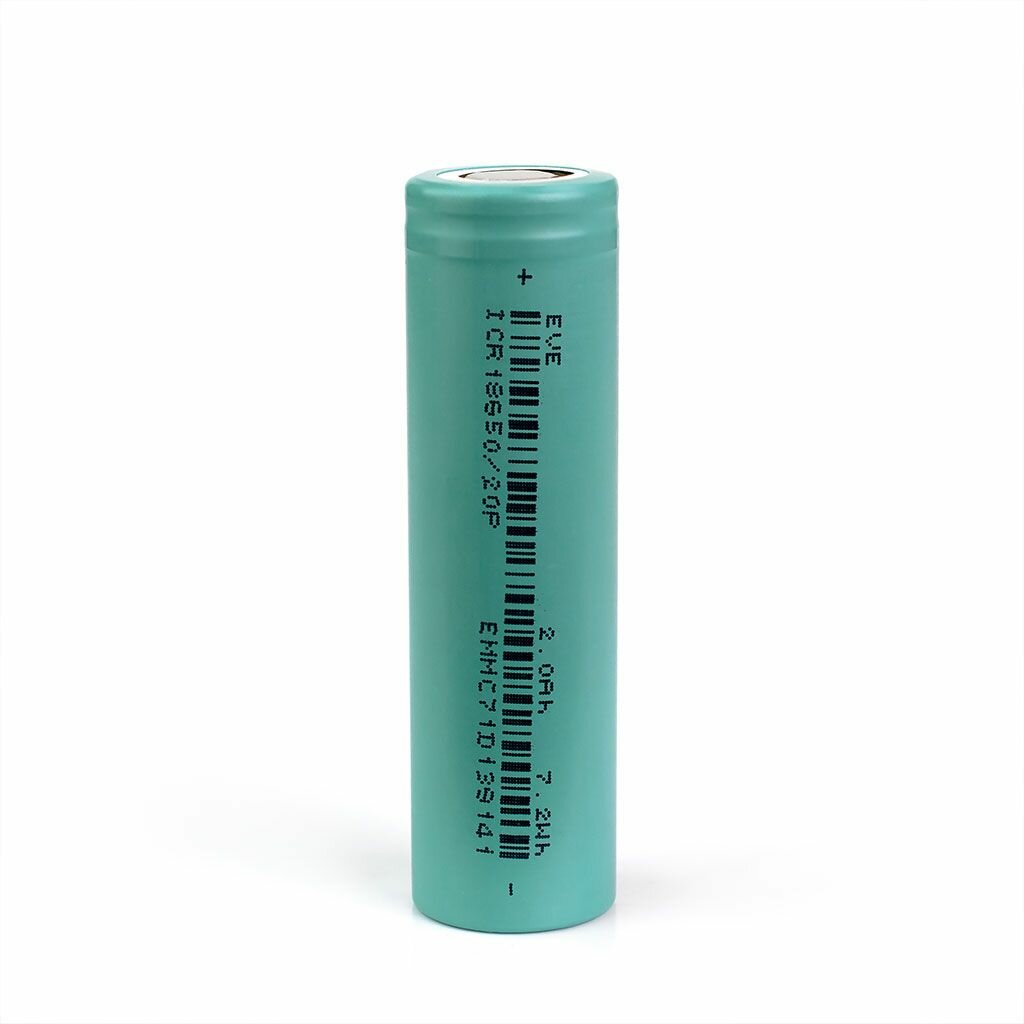 Аккумулятор EVE ICR18650-20P Li-ion 3.7V 2000mAh