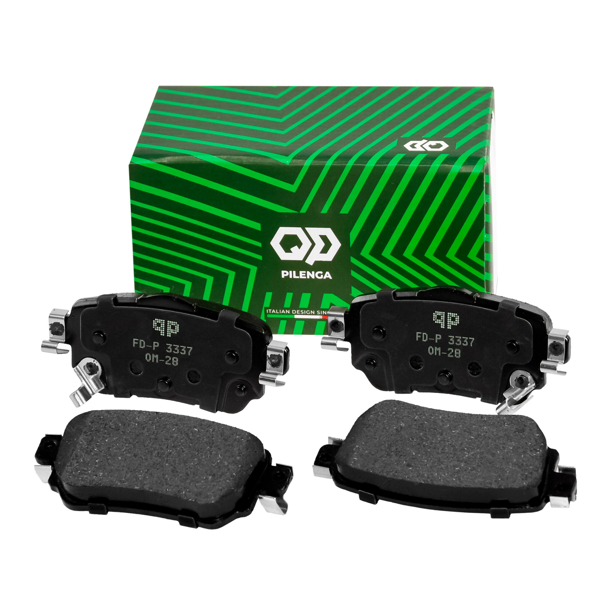 Тормозные колодки для Nissan X-Trail T32, Qashqai J11, задние, Pilenga FD-P 3337, D4060-4EA0A / D4060-4CA0A