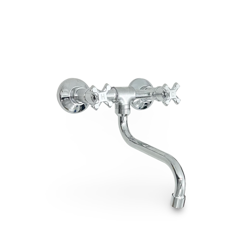 Смеситель для кухни настенный Vasergraf GIK12 хромированное покрытие