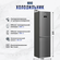 Двухкамерный холодильник Beko B3R0CNK332HX, темно серый (нержавею...