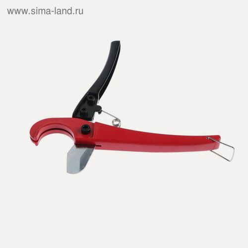 Изображение товара Ножницы для резки труб LOM, ручные, ПВХ, полипропилен, до 42мм, фиксатор, красный