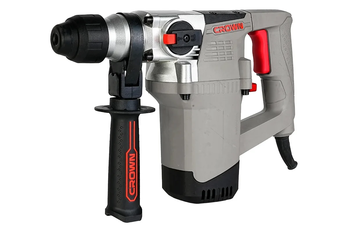 Перфоратор CROWN CT18187BMC, SDS-Plus, мощность 1050 Вт, энергия удара 4 Дж