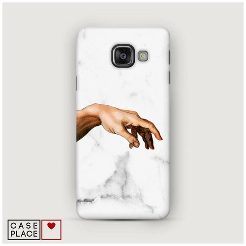 фото Чехол пластиковый samsung galaxy a5 2016 сотворение адама 1 case place