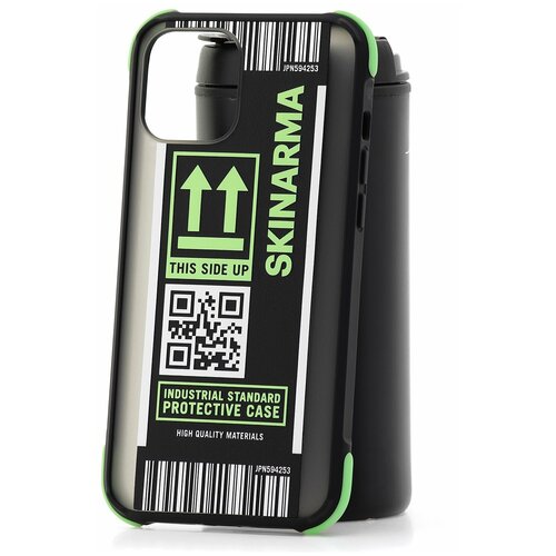 фото Чехол для apple iphone 12 pro max skinarma kozutsumi neon green / чехол бампер на iphone / накладка на iphone / защитный чехол на айфон / защитный чехол / защитный бампер для iphone / накладка для айфона / противоударный бампер для телефона / чехол на телефон / противоударный чехол для iphone / бампер айфон / чехол на айфон / защитный чехол / защитный бампер для iphone / накладка для айфона / противоударный бампер для телефона / чехол на телефон