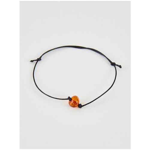 Браслет янтарный на нити