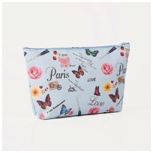 фото Косметичка на молнии, цвет голубой нет бренда