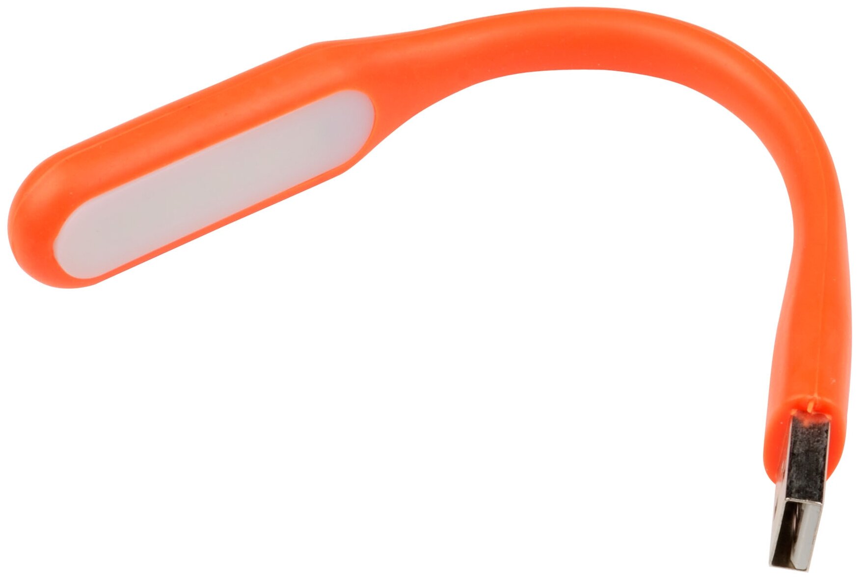 Uniel TLD-541 Orange св-к USB для ноутбука св/д 6W(260lm) резина/пластик 170x15 оранжевый