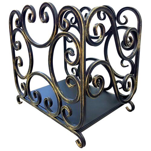 Дровница декоративная Узор