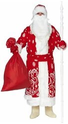 Карнавальный костюм деда Мороза Карнавалкино "Традиционный" красный 52-54