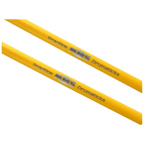 Тренировочные барабанные палочки, алюминий, желтые, MDS