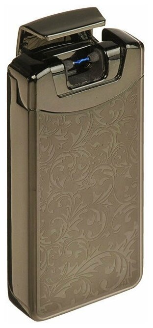 Подарки Дуговая USB зажигалка Серый металлик