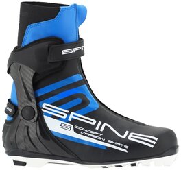 Лыжные ботинки Spine Concept Carbon Skate 298 NNN 2020-2021 45, черный/синий