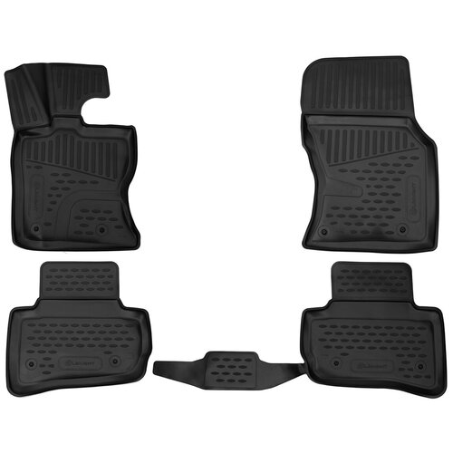 фото Коврики 3d в салон подходят для land rover range rover velar, 2017->, 4шт. (полиуретан) element3d01781210 18021