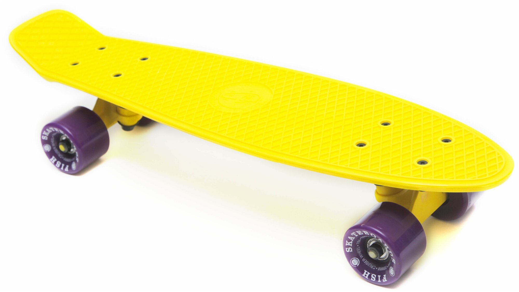 Пенни Борд Fish Skateboards 22" Yellow