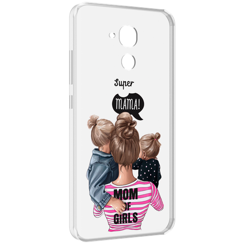 Чехол MyPads Мама-девочек женский для Huawei Honor 5C/7 Lite/GT3 5.2 задняя-панель-накладка-бампер чехол mypads мама девочек женский для honor 80 задняя панель накладка бампер