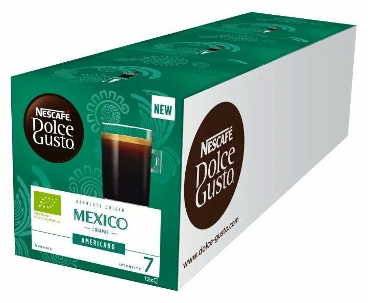 Кофе в капсулах Nescafe Dolce Gusto Mexico Americano, 12 капсул х 1 уп - фотография № 15