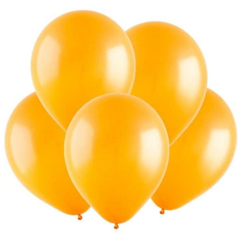 фото Шар латексный 12" пастель, оранжевый, набор 100шт. веселуха