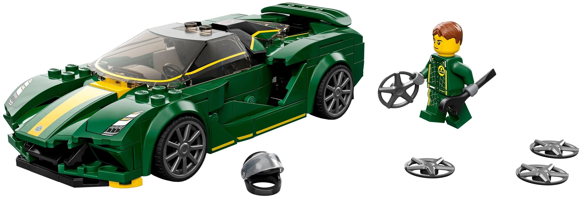 Конструктор LEGO Speed Champions 76907 "Lotus Evija" - фото №5