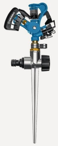 Изображение товара Распылитель импульсный Grinda PROLine металлический, на пике, с адаптером, полив 490 м2