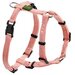 Hunter шлейка для собак Tripoli 41-55 см, нейлон розовая, светоотражающая
