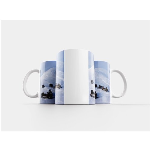 фото Кружка "снег, зима, горы" 320 мл lotsprints