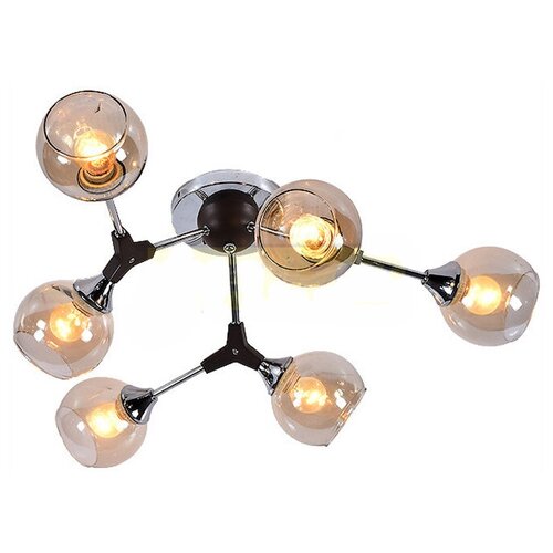 Люстра потолочная, светильник подвесной JUPITER LIGHTING MО 85-1187/6, E27, 6х60 Вт