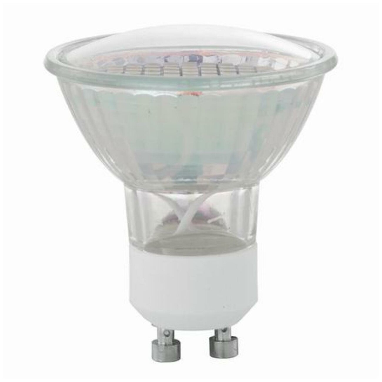 Лампа светодиодная Eglo GU10 3W 3000K прозрачная 11427 - фотография № 3