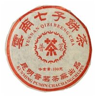Чай китайский шу пуэр "Красная печать Кунмин" - 100г