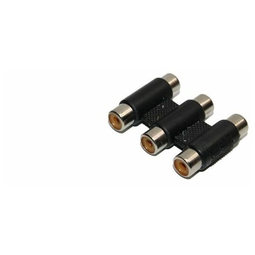 Переходник 3RCA(G)-3RCA(G) переходник 3rca g rgb svhs 7pin