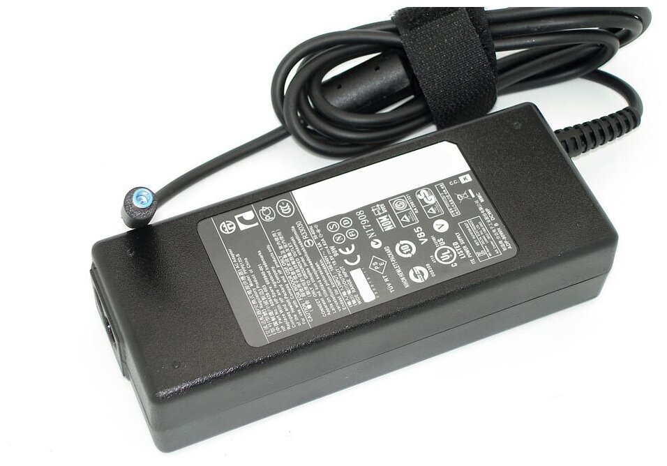 Блок питания для ноутбука HP 709986-001 710413-001 PA-1900-32HE 19.5V 4.62A 90W разъем 4.5 x 3.0 мм с ножкой в центре код mb009202