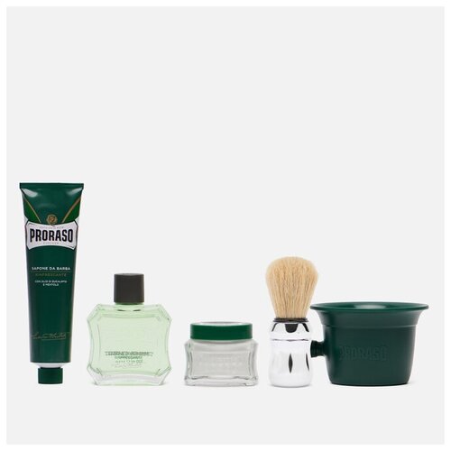 Набор для бритья Proraso Classic Shaving Set зелёный, Размер ONE SIZE