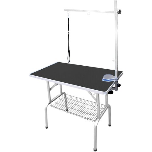 фото Стол show tech ss grooming table black show для груминга (95 x 55 x 78 см, черный)